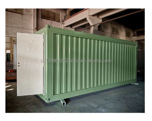 Galvanized Steel Square Tubes Main Structure Container Houses for Whole Assemble 20ft 40ft Prefab Coffee Shop