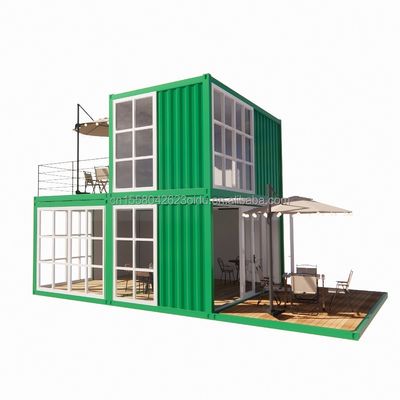 Fully Furnished Container Housing Customized Color 20 ft Sea Freight Container for Hotel and Supermarket Needs Only