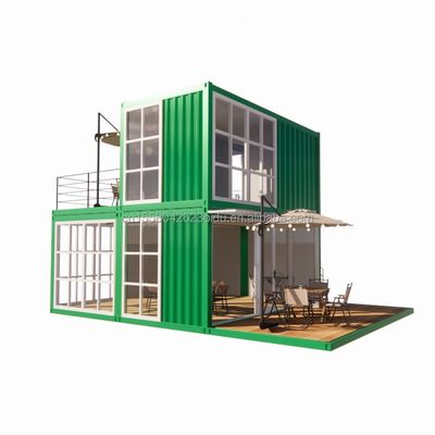 Fully Furnished Container Housing Customized Color 20 ft Sea Freight Container for Hotel and Supermarket Needs Only