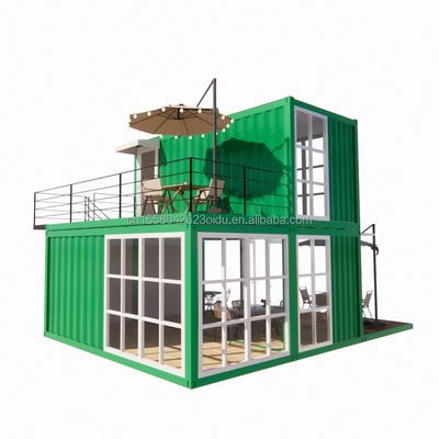 Fully Furnished Container Housing Customized Color 20 ft Sea Freight Container for Hotel and Supermarket Needs Only