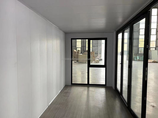 Customized Color 20ft Living Container Home Prefabricated Tiny House with Galvanized Steel Square Tubes and Modular Design