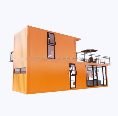 Hotel Prefab Modular Steel Container Homes Sentry Box Mobile Container House 20ft 40ft