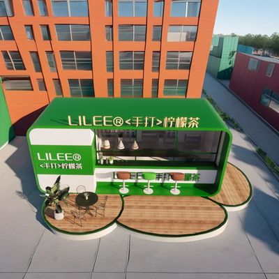 2024 Design Outdoor Expandable Modular 20ft/40ft Steel Shipping Container Kiosk Portable Cafe Bar with Equipments