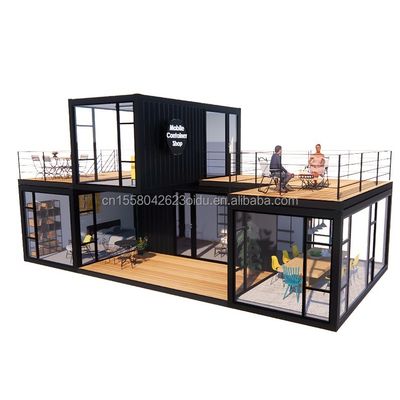 Customized Color Luxury Modular Home Container Steel Residential Prefabricated Villa Prefabricated House Houses for Shop