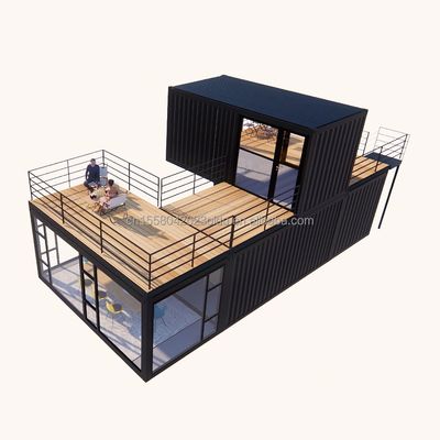 Customized Color Luxury Modular Home Container Steel Residential Prefabricated Villa Prefabricated House Houses for Shop