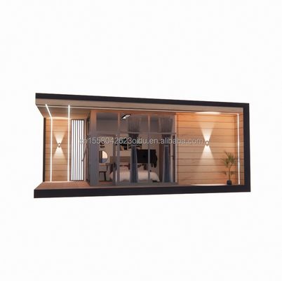 30ft Prefabricated Wooden Glass House Sunshine House Container Prefabricated Container