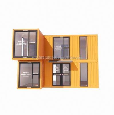 20ft/40ft Prefab Modular Tiny Kit Set Cabin Homes Container House Modern Design Style 3 Bedroom Ready Made House