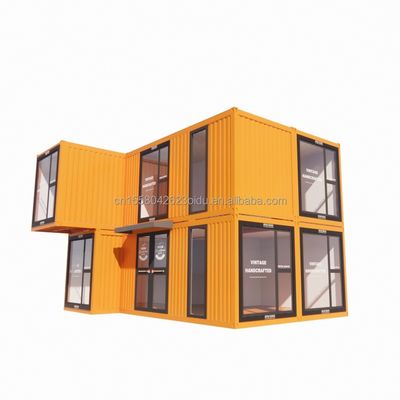20ft/40ft Prefab Modular Tiny Kit Set Cabin Homes Container House Modern Design Style 3 Bedroom Ready Made House