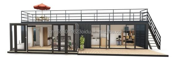 Modern Design 20ft Custom Made Shipping Container Garden Coffee Shop Movable Bar Cafe Store Outdoor Steel Sandwich Panel