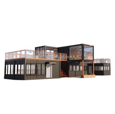 Affordable Beautiful House with Walls Multiple Combinations of 20ft Prefab Home Tiny Houses Container in Customized Color