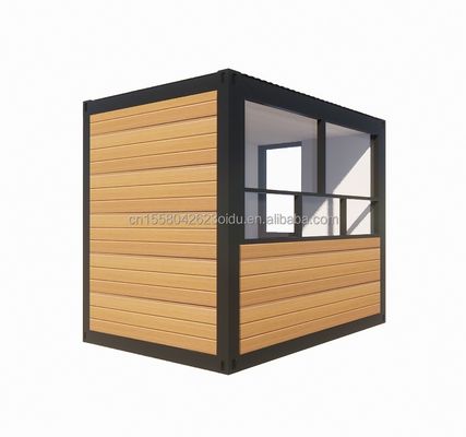 Galvanized Steel Square Tubes Houses Suitable for Mobile Coffee Truck Bar and Shipping Container Bar