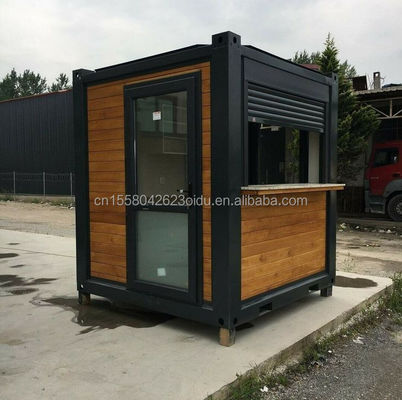 Galvanized Steel Square Tubes Houses Suitable for Mobile Coffee Truck Bar and Shipping Container Bar