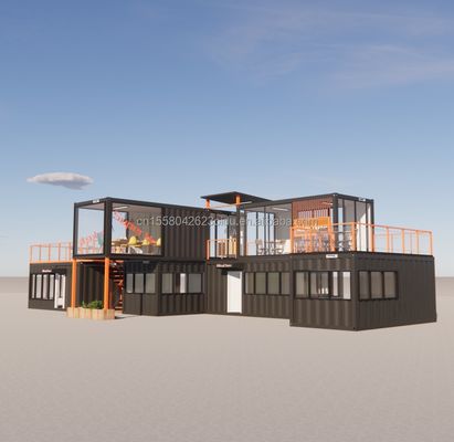 Affordable Beautiful House with Walls Multiple Combinations of 20ft Prefab Home Tiny Houses Container in Customized Color