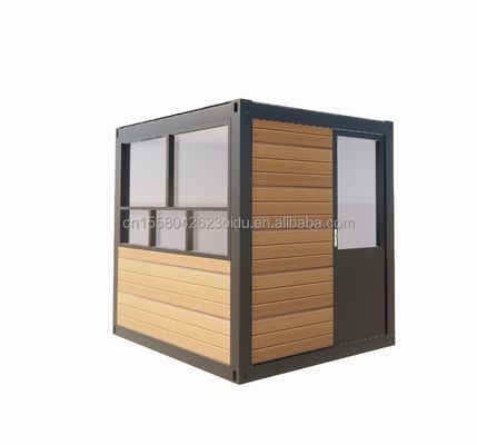 Galvanized Steel Square Tubes Houses Suitable for Mobile Coffee Truck Bar and Shipping Container Bar