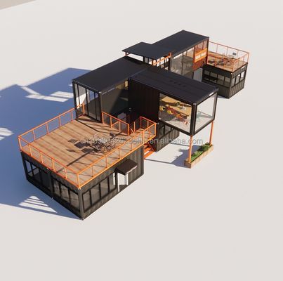 Affordable Beautiful House with Walls Multiple Combinations of 20ft Prefab Home Tiny Houses Container in Customized Color