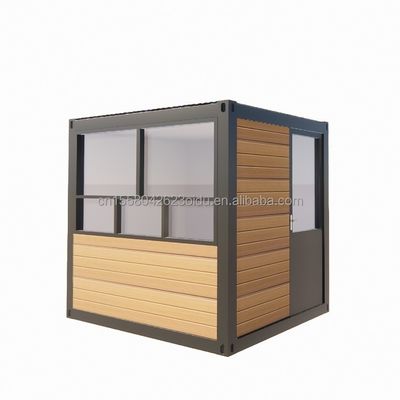 Galvanized Steel Square Tubes Houses Suitable for Mobile Coffee Truck Bar and Shipping Container Bar