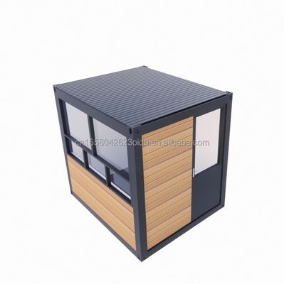 Galvanized Steel Square Tubes Houses Suitable for Mobile Coffee Truck Bar and Shipping Container Bar