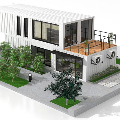 Foldable Puerto Rico Living 40ft Luxury Pack Shipping Container Casas Modulares Prefabricadas Pre Fab House for Market