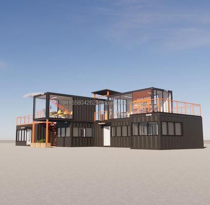 Affordable Beautiful House with Walls Multiple Combinations of 20ft Prefab Home Tiny Houses Container in Customized Color