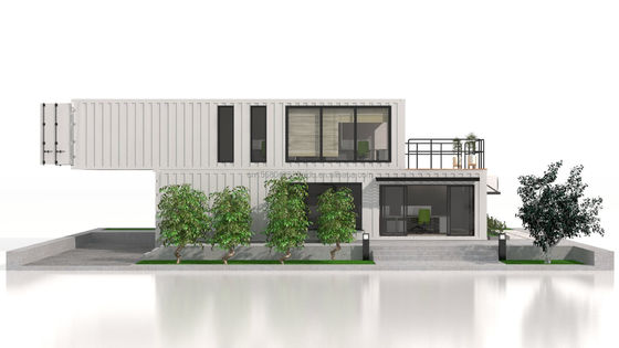 Foldable Puerto Rico Living 40ft Luxury Pack Shipping Container Casas Modulares Prefabricadas Pre Fab House for Market