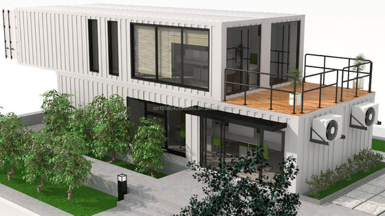 Foldable Puerto Rico Living 40ft Luxury Pack Shipping Container Casas Modulares Prefabricadas Pre Fab House for Market