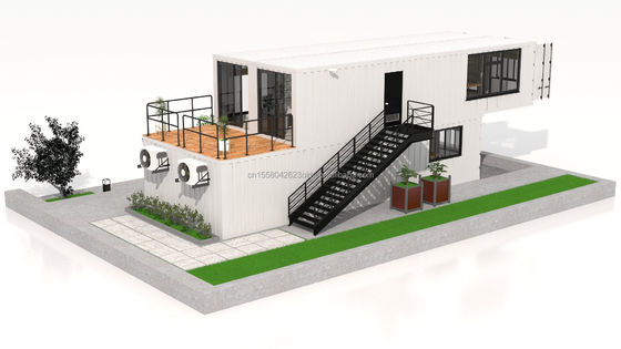 Foldable Puerto Rico Living 40ft Luxury Pack Shipping Container Casas Modulares Prefabricadas Pre Fab House for Market