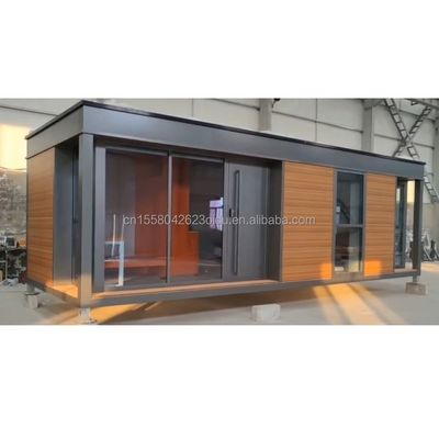 EU CE Certified Prefabricated Luxury Bedroom Container Home Sandwich Panel Studio Hotel House Customized Color