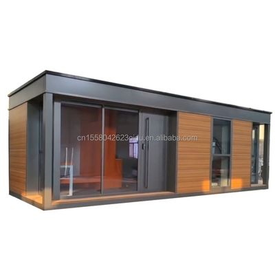 EU CE Certified Prefabricated Luxury Bedroom Container Home Sandwich Panel Studio Hotel House Customized Color