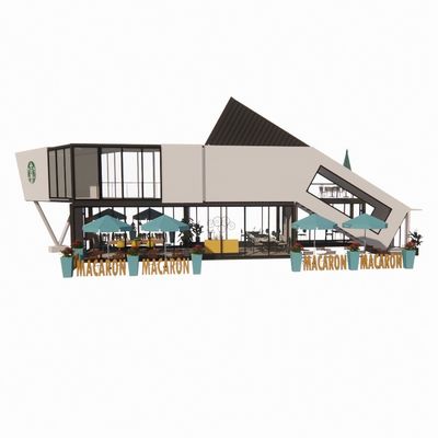 Street Building Prefab Container Hotel Kitchens for Prefab Office and Mobile Homes