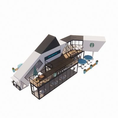 Street Building Prefab Container Hotel Kitchens for Prefab Office and Mobile Homes