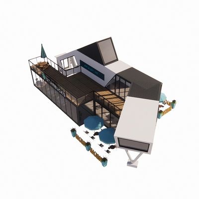Street Building Prefab Container Hotel Kitchens for Prefab Office and Mobile Homes
