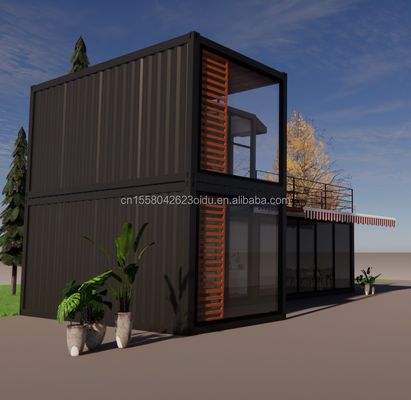 Design Steel Structure Modular Villa Easy Assemble Modern Home Luxury Container Prefabricated Houses Flat Pack Container