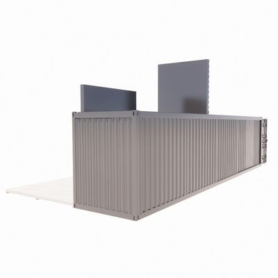Wall 50/75/100mm Wave Sandwich Panel Portable House Mobile Homes Prefabricated Shipping Container Bar Aluminum Alloy Windows
