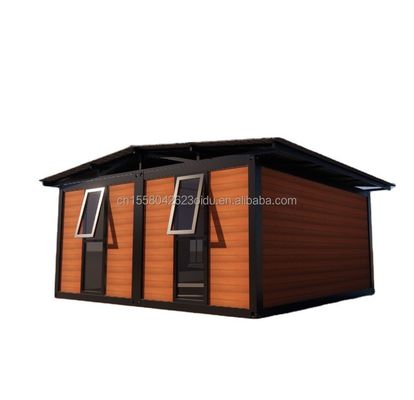 Removable Sandwich Panels Flat Pack Prefabricated Garden House for Easy Assembly and Transport in 20ft or 40ft Container