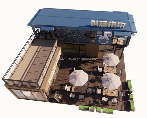 Flat Pack Container Houses with Modern Design Style Portable and Versatile