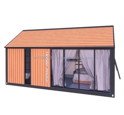 Experience the Ultimate Comfort in a 2-Bedroom Wooden House Hotel with Wall 50/75/100mm Wave Sandwich Panel