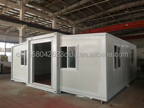 Foldable Prefab Container Homes with Modern Design Style and Aluminum Alloy Windows