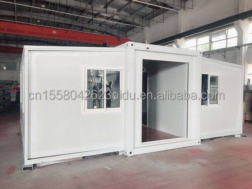 Foldable Prefab Container Homes with Modern Design Style and Aluminum Alloy Windows