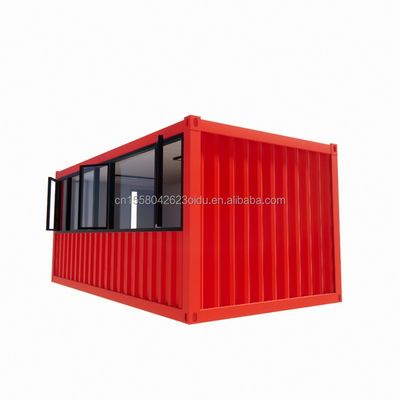 Prefab Kit Set Modular Cabins Container Homes 20ft or 40ft Steel Frame Galvanized Steel Bending 180g for Kitset Building