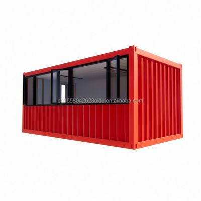 Prefab Kit Set Modular Cabins Container Homes 20ft or 40ft Steel Frame Galvanized Steel Bending 180g for Kitset Building