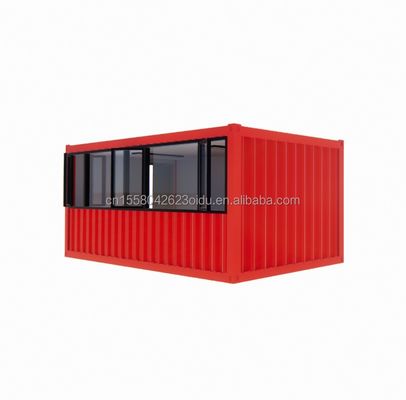 Prefab Kit Set Modular Cabins Container Homes 20ft or 40ft Steel Frame Galvanized Steel Bending 180g for Kitset Building