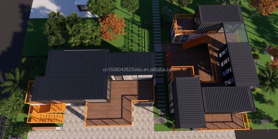 10ft Shipping Container Coffee Shop Steel Frame Container Shop Kiosk with Galvanized Steel Bending 180g Container Houses
