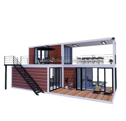 Galvanized Steel Bending 40ft Container House Flat Pack Mobile Prefabricated Tiny Home with 3 Bedroom in High Demand