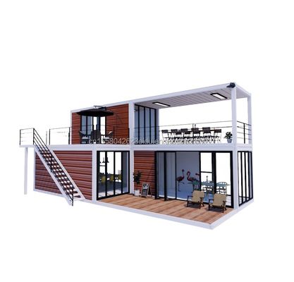 Galvanized Steel Bending 40ft Container House Flat Pack Mobile Prefabricated Tiny Home with 3 Bedroom in High Demand