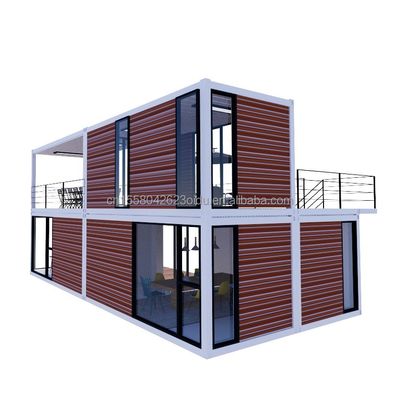 Galvanized Steel Bending 40ft Container House Flat Pack Mobile Prefabricated Tiny Home with 3 Bedroom in High Demand