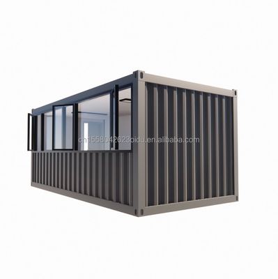 20ft or 40ft Mini Pop Up Shop Container House Restaurant Shop Street Food Kiosk Container with Aluminum Alloy Windows