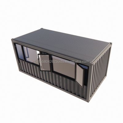 20ft or 40ft Mini Pop Up Shop Container House Restaurant Shop Street Food Kiosk Container with Aluminum Alloy Windows