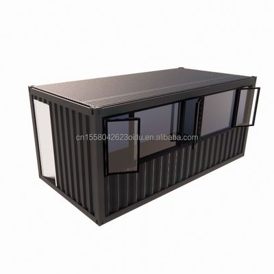 20ft or 40ft Mini Pop Up Shop Container House Restaurant Shop Street Food Kiosk Container with Aluminum Alloy Windows