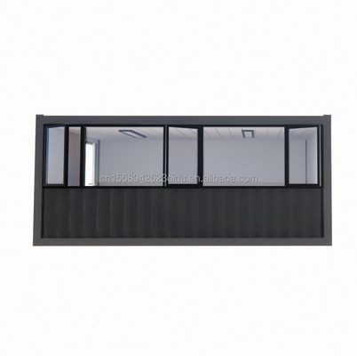 20ft or 40ft Mini Pop Up Shop Container House Restaurant Shop Street Food Kiosk Container with Aluminum Alloy Windows