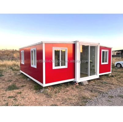 Family Living with Bulk Extendable Container House and Foldable Prefabricated House 2 Bedroom Family House